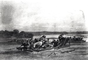 El descubrimiento del Mississippi por de Soto, 21 de mayo de 1541 de American School